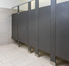 Bobrick SierraSeries Toilet Partitions sold by J. Laurenzo Specialties