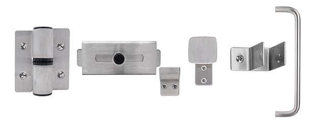 Bobrick Toilet Partition Hardware sold by J. Laurenzo Specialties 