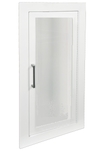 More about the 'Ambassador Series Steel Cabinet with Full Clear Acrylic Window, 3/8" Flat Trim, Fully Recessed, 7.75" Depth.' product