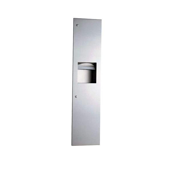 Bobrick Paper Towel Dispenser / Waste Receptacle Sold By J. Laurenzo Specialty Products